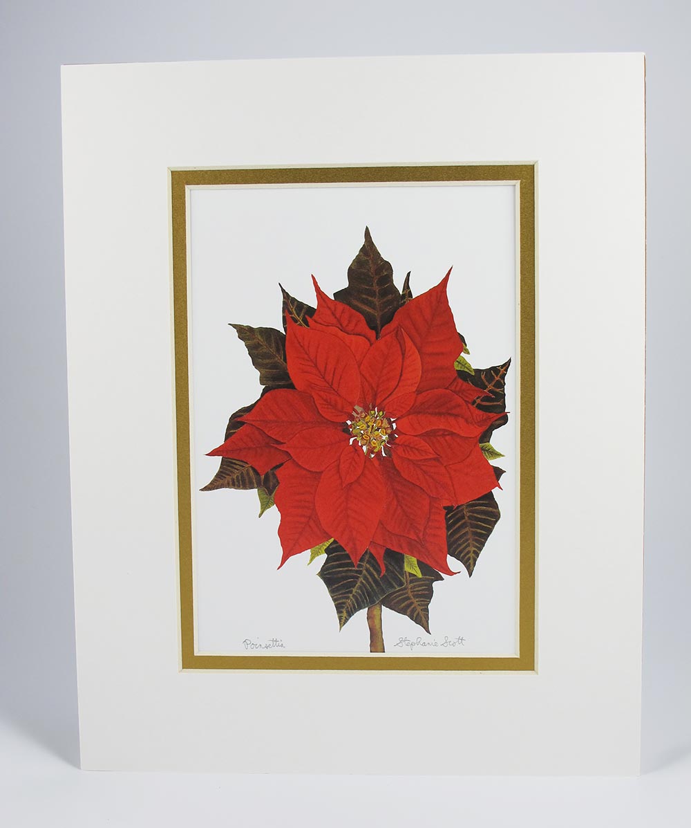 Poinsettia-Mat-Gold